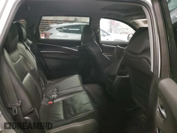 2017 Acura MDX with VIN 5FRYD4H34HB014766, listed as a Copart auction lot 44890595 with 142,849 mi miles and Salvage Title. Bid and sale history available at carsss.com. Image 11.