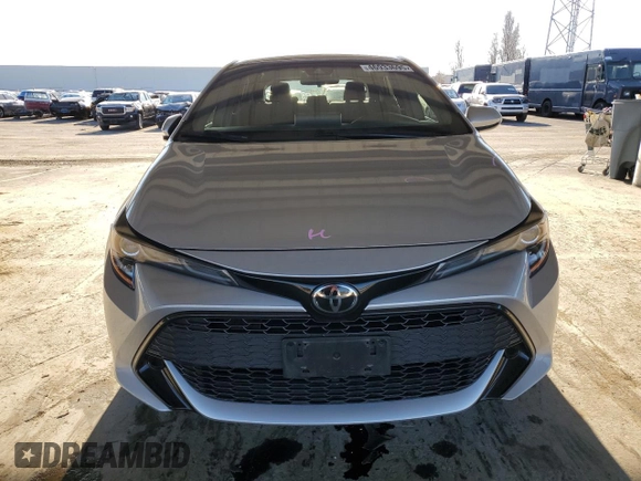 2019 Toyota Corolla Hatchback SE with VIN JTNK4RBE1K3018899, listed as a Copart auction lot 46933695 with 68,196 mi miles and Salvage Title. Bid and sale history available at carsss.com. Image 5.