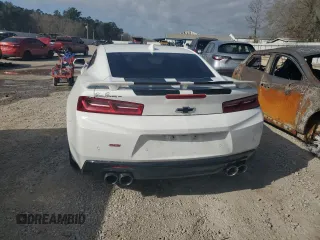 2018 Chevrolet Camaro 2SS with VIN 1G1FH1R77J0126746, listed as a Copart auction lot 43130395 with 87,593 mi miles and Salvage title. Bid and sale history available at DreamBid. Image 6.