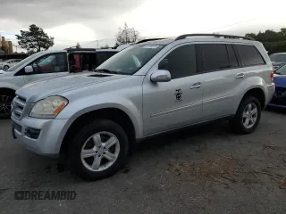 2007 Mercedes-Benz GL-Class with VIN 4JGBF71E57A134674, listed as a Copart auction lot 80794574 with 140,100 mi miles and Clean Title. Bid and sale history available at carsss.com. Image 1.