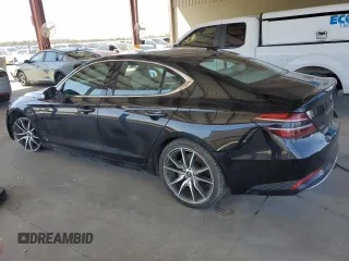 2023 Genesis G70 2.0T z VIN KMTG34TA1PU132593, wystawiony jako Copart lot #49231195 z przebiegiem 36 246 mil mil oraz Szkody całkowita. Historia ofert i sprzedaży dostępna na DreamBid. Obrazek 2.