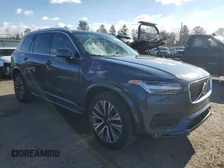 2020 Volvo XC90 Momentum with VIN YV4102PK0L1624237, listed as a Copart auction lot 86750614 with 55,883 mi miles and Salvage Title. Bid and sale history available at carsss.com. Image 4.
