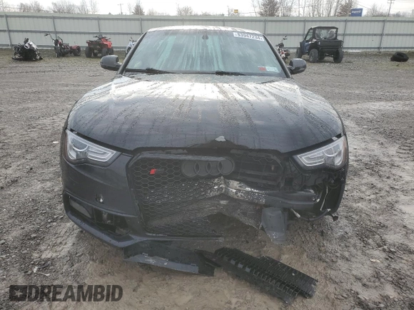2013 Audi S5 Premium Plus z VIN WAUCGAFR2DA027699, wystawiony jako Copart lot #83947234 z przebiegiem Nie podano mil oraz Szkoda całkowita • Salvage title. Historia ofert i sprzedaży dostępna na DreamBid. Obrazek 5.
