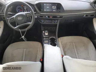 2021 Hyundai Sonata SEL with VIN KMHL64JA6MA146098, listed as a Copart auction lot 51023175 with 112,001 mi miles and Salvage Title. Bid and sale history available at carsss.com. Image 8.