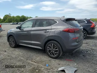 2020 Hyundai Tucson SEL with VIN KM8J3CAL6LU091225, listed as a Copart auction lot 56915555 with 66,459 mi miles and Salvage title. Bid and sale history available at DreamBid. Image 2.