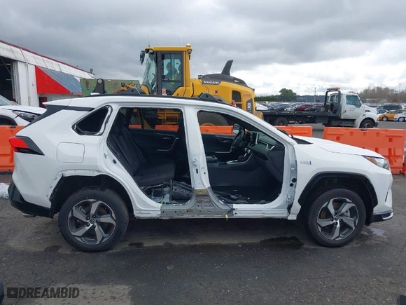 2024 Toyota RAV4 Prime SE with VIN JTMAB3FV7RD208692, listed as a IAAI auction lot 41569161 with NaN miles. Bid and sale history available at carsss.com. Image 14.