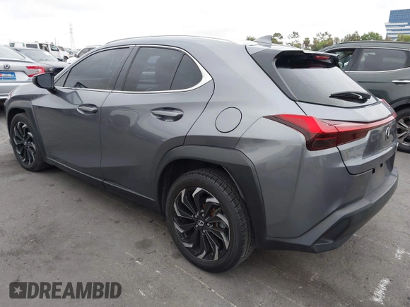 2020 Lexus UX 200 with VIN JTHX3JBH7L2026603, listed as a IAAI auction lot 42408604 with 72,229 mi miles and . Bid and sale history available at DreamBid. Image 3.