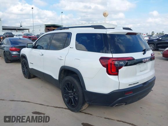 2023 GMC Acadia SLT with VIN 1GKKNMLS7PZ189299, listed as a IAAI auction lot 41446383 with Not Provided miles and . Bid and sale history available at carsss.com. Image 3.