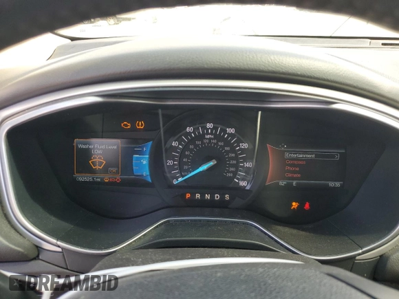 2015 Ford Fusion SE with VIN 1FA6P0HD1F5105404, listed as a Copart auction lot 56304445 with 92,525 mi miles and Salvage Title. Bid and sale history available at DreamBid. Image 9.