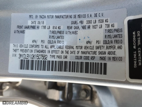 2019 Toyota Yaris Sedan L with VIN 3MYDLBYV2KY507562, listed as a Copart auction lot 64407884 with 85,982 mi miles and Salvage Title. Bid and sale history available at carsss.com. Image 14.