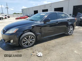 2008 Lexus IS 350 with VIN JTHBE262982015447, listed as a Copart auction lot 54685365 with 217,981 mi miles and Salvage title. Bid and sale history available at DreamBid. Image 1.