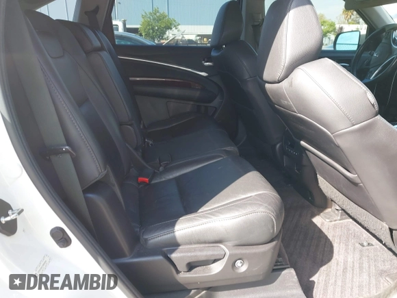 2016 Acura MDX w/Tech with VIN 5FRYD4H47GB045999, listed as a IAAI auction lot 42041010 with 124,096 mi miles. Bid and sale history available at carsss.com. Image 8.