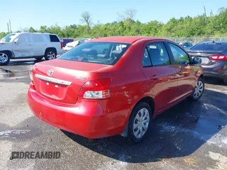 2008 Toyota Yaris with VIN JTDBT923381296472, listed as a IAAI auction lot 41966790 with 141,032 mi miles. Bid and sale history available at carsss.com. Image 4.