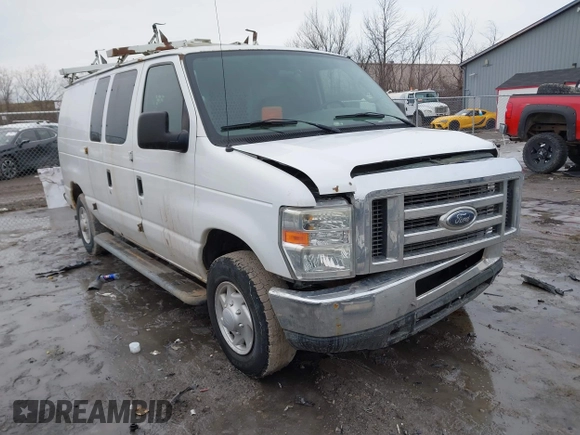 2008 Ford Econoline Cargo Commercial with VIN 1FTNE24W68DA79471, listed as a IAAI auction lot 41448543 with 196,981 mi miles and . Bid and sale history available at DreamBid. Image 1.