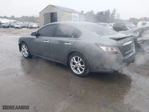 2014 Nissan Maxima 3.5 S with VIN 1N4AA5AP6EC480387, listed as a IAAI auction lot 41729170 with 166,981 mi miles. Bid and sale history available at carsss.com. Image 3.