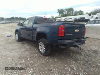 2019 Chevrolet Colorado 4WD LT with VIN 1GCHTCEN1K1345700, listed as a IAAI auction lot 39628771 with 57,622 mi miles. Bid and sale history available at carsss.com. Image 3.