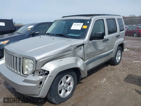 2009 Jeep Liberty Sport with VIN 1J8GN28K69W512320, listed as a IAAI auction lot 41970015 with 115,443 mi miles. Bid and sale history available at carsss.com. Image 6.