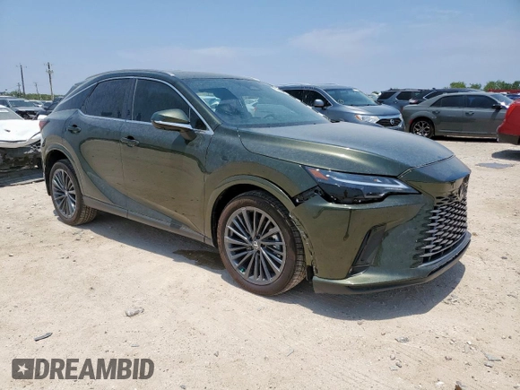 2025 Lexus RX 350 с VIN 2T2BAMBA5SC057480, выставлен на аукционе Copart как лот 57855555 с пробегом 2 078 миль миль и Списание • Salvage title. История ставок и продаж доступна на DreamBid. Изображение 4.