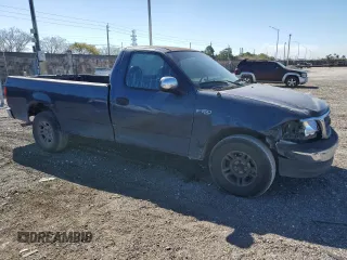 2003 Ford F-150 XL with VIN 1FTRF17203NA88672, listed as a Copart auction lot 49455585 with 471,132 mi miles and Salvage Title. Bid and sale history available at DreamBid. Image 4.