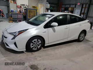 2017 Toyota Prius Two with VIN JTDKBRFU1H3051079, listed as a Copart auction lot 58171165 with 117,793 mi miles and Salvage title. Bid and sale history available at DreamBid. Image 1.