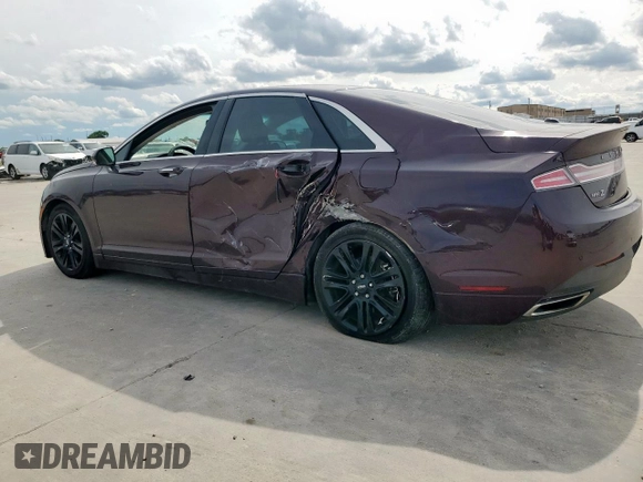 2013 Lincoln MKZ Hybrid with VIN 3LN6L2LU8DR814958, listed as a Copart auction lot 55933775 with 116,138 mi miles and Salvage title. Bid and sale history available at DreamBid. Image 2.