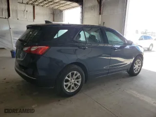 2018 Chevrolet Equinox LS with VIN 3GNAXHEV6JS568077, listed as a Copart auction lot 50158685 with 122,661 mi miles and Salvage Title. Bid and sale history available at carsss.com. Image 3.
