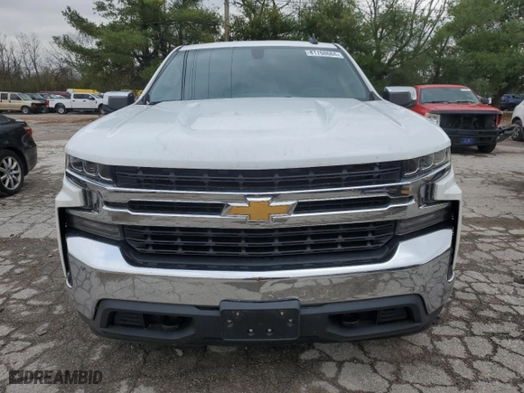 2019 Chevrolet Silverado 1500 LT with VIN 1GCRYDEK6KZ337658, listed as a Copart auction lot 81768684 with 35,115 mi miles and Salvage Title. Bid and sale history available at carsss.com. Image 5.