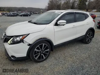 2017 Nissan Rogue Sport SL with VIN JN1BJ1CR7HW109413, listed as a Copart auction lot 49989025 with 75,154 mi miles and Salvage Title. Bid and sale history available at carsss.com. Image 1.