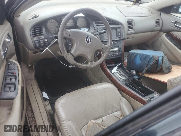 2003 Acura TL Type S w/Navigation System with VIN 19UUA569X3A073880, listed as a Copart auction lot 89144645 with 277,826 mi miles and Salvage Title. Bid and sale history available at carsss.com. Image 8.