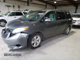 2012 Toyota Sienna LE AAS с VIN 5TDKK3DCXCS224922, выставлен на аукционе Copart как лот 57770865 с пробегом 210 320 миль миль и Списание • Salvage title. История ставок и продаж доступна на DreamBid. Изображение 1.