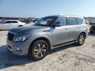 2015 Infiniti QX80 with VIN JN8AZ2NE1F9082811, listed as a Copart auction lot 71724744 with 94,112 mi miles and Salvage Title. Bid and sale history available at carsss.com. Image 1.