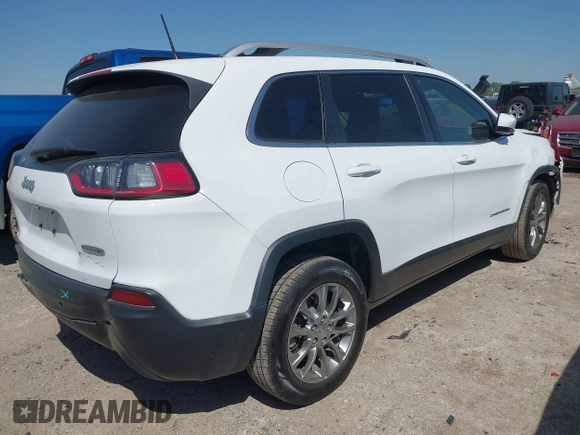 2021 Jeep Cherokee Latitude Lux with VIN 1C4PJLMX3MD176673, listed as a IAAI auction lot 41989569 with 64,156 mi miles and . Bid and sale history available at DreamBid. Image 4.