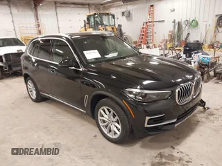 2023 BMW X5 xDrive40i with VIN 5UXCR6C08P9R88991, listed as a IAAI auction lot 41965881 with 33,136 mi miles. Bid and sale history available at carsss.com. Image 1.