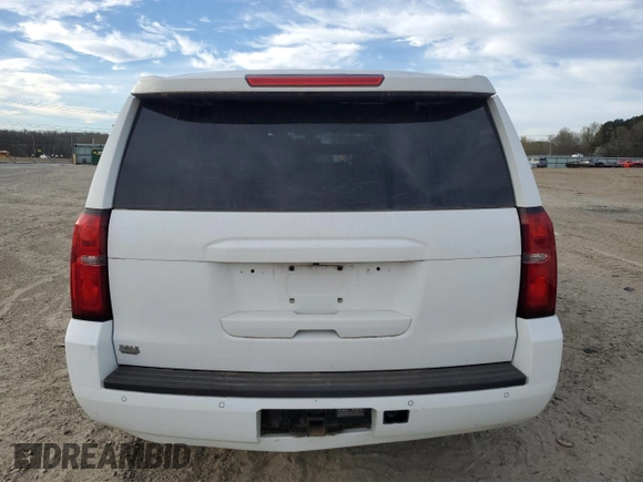 2015 Chevrolet Tahoe Commercial with VIN 1GNLC2EC7FR295953, listed as a Copart auction lot 49528715 with 222,106 mi miles and Clean title. Bid and sale history available at DreamBid. Image 6.