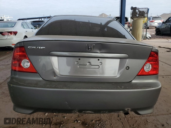 2004 Honda Civic EX z VIN 1HGEM21924L051203, wystawiony jako Copart lot #45213505 z przebiegiem 187 589 mil mil oraz Szkoda całkowita • Salvage title. Historia ofert i sprzedaży dostępna na DreamBid. Obrazek 6.