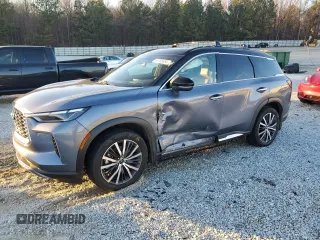2023 Infiniti QX60 Autograph z VIN 5N1DL1HU0PC349220, wystawiony jako Copart lot #85765684 z przebiegiem 31 544 mil mil oraz Szkody całkowita. Historia ofert i sprzedaży dostępna na DreamBid. Obrazek 1.