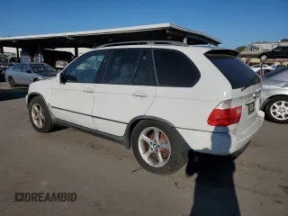 2001 BMW X5 3.0i with VIN WBAFA535X1LM66026, listed as a Copart auction lot 41907215 with 0 mi miles and Clean Title. Bid and sale history available at carsss.com. Image 2.