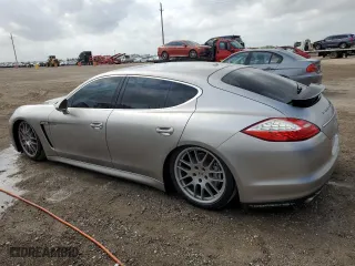 2012 Porsche Panamera S Hybrid with VIN WP0AD2A73CL045369, listed as a Copart auction lot 77459904 with 107,301 mi miles and Clean Title. Bid and sale history available at carsss.com. Image 2.