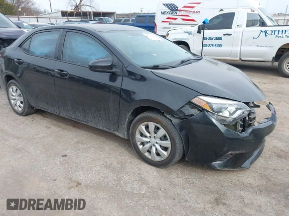 2016 Toyota Corolla L with VIN 5YFBURHE0GP525500, listed as a IAAI auction lot 41737429 with 109,500 mi miles and . Bid and sale history available at DreamBid. Image 1.