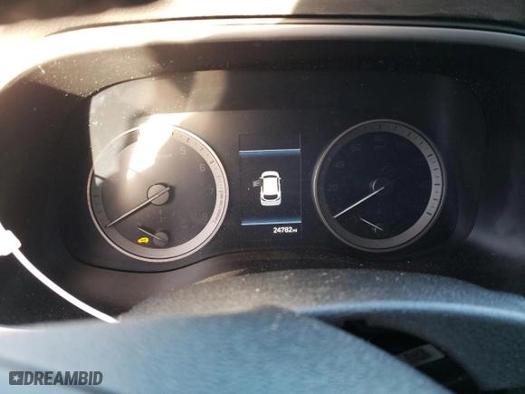 2020 Hyundai Tucson Sport with VIN KM8J33AL3LU110782, listed as a Copart auction lot 87068294 with 24,782 mi miles and Salvage Title. Bid and sale history available at carsss.com. Image 9.