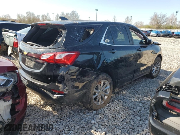 2021 Chevrolet Equinox LT with VIN 3GNAXKEVXML305411, listed as a Copart auction lot 50149615 with 86,147 mi miles and Salvage title. Bid and sale history available at DreamBid. Image 3.