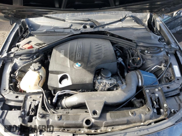 2014 BMW 3 Series 335i with VIN WBA3A9G51ENS65503, listed as a Copart auction lot 43680255 with 83,685 mi miles and Salvage Title. Bid and sale history available at carsss.com. Image 11.