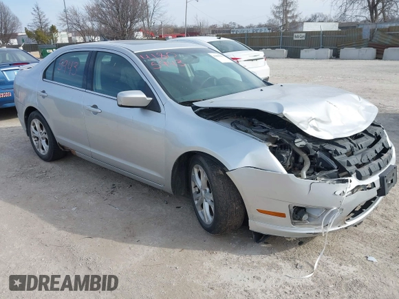 2012 Ford Fusion SE with VIN 3FAHP0HA4CR105663, listed as a IAAI auction lot 41805943 with 359,046 mi miles and . Bid and sale history available at DreamBid. Image 1.