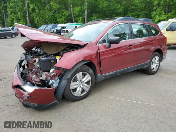 2016 Subaru Outback 2.5i z VIN 4S4BSAAC7G3269912, wystawiony jako Copart lot #58857105 z przebiegiem 95 376 mil mil oraz Szkoda całkowita • Salvage title. Historia ofert i sprzedaży dostępna na DreamBid. Obrazek 1.