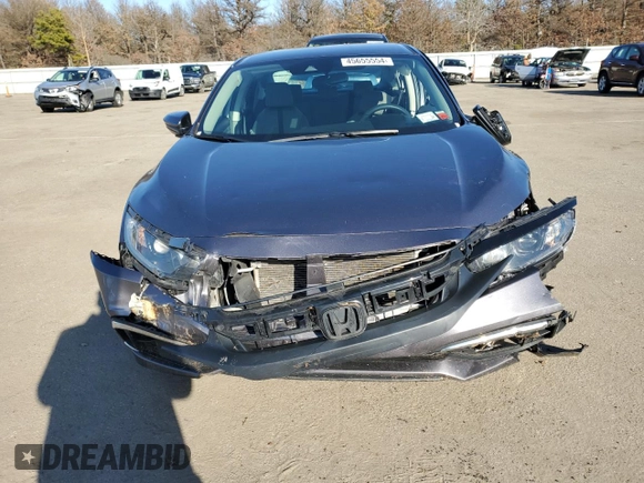 2020 Honda Civic Sedan LX with VIN 19XFC2F61LE215200, listed as a Copart auction lot 66656544 with 66,041 mi miles and Non Repairable. Bid and sale history available at carsss.com. Image 5.