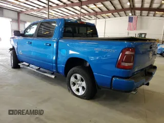 2020 Ram 1500 Big Horn with VIN 1C6SRFFT4LN345243, listed as a Copart auction lot 54349965 with 72,751 mi miles and Salvage Title. Bid and sale history available at carsss.com. Image 2.