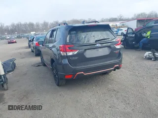 2024 Subaru Forester Sport with VIN JF2SKAGC6RH401903, listed as a IAAI auction lot 41701490 with 17,922 mi miles. Bid and sale history available at carsss.com. Image 3.