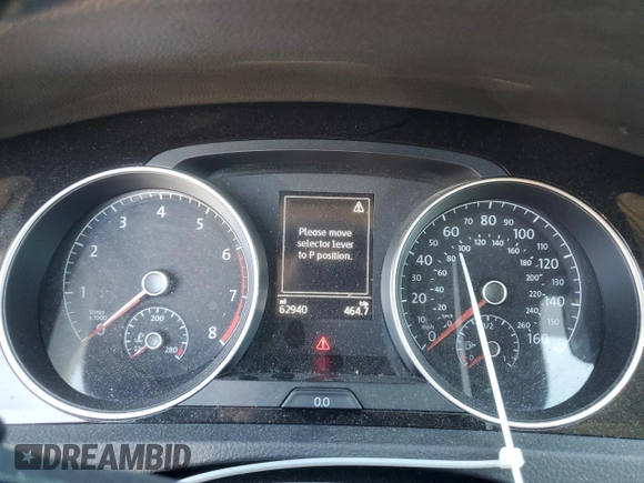 2018 Volkswagen Golf SportWagen SEL with VIN 3VWL17AU8JM756014, listed as a Copart auction lot 77156884 with 62,940 mi miles and Salvage Title. Bid and sale history available at carsss.com. Image 9.