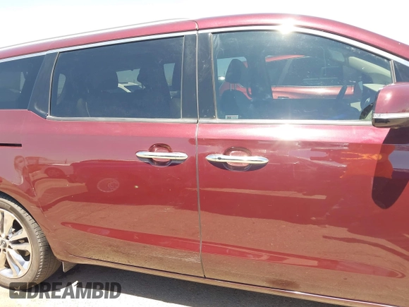 2015 Kia Sedona SX-L with VIN KNDME5C16F6032655, listed as a IAAI auction lot 42034681 with 84,426 mi miles and . Bid and sale history available at DreamBid. Image 13.