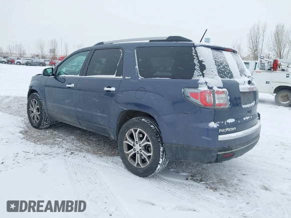 2013 GMC Acadia SLT z VIN 1GKKVSKD6DJ203176, wystawiony jako IAAI lot #41591490 z przebiegiem 126 243 mil mil oraz . Historia ofert i sprzedaży dostępna na DreamBid. Obrazek 3.